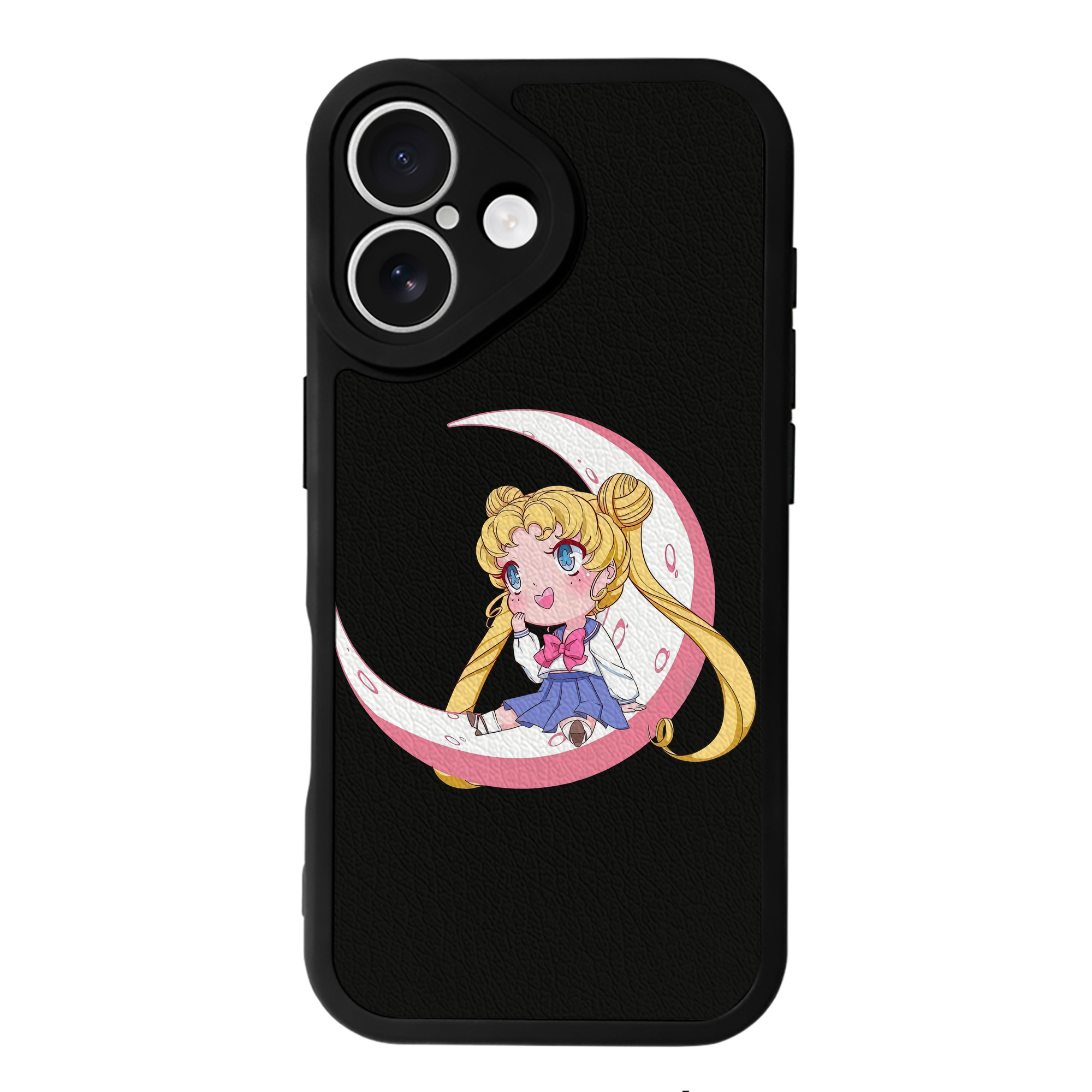 （画像用） 美少女戦士セーラームーン 愛野 美奈子 あいの みなこ Sailor Moon Aino Minako 【iPhone 16シリーズ対応】シリコンスマホケース（レザー調） 材質：シリコン